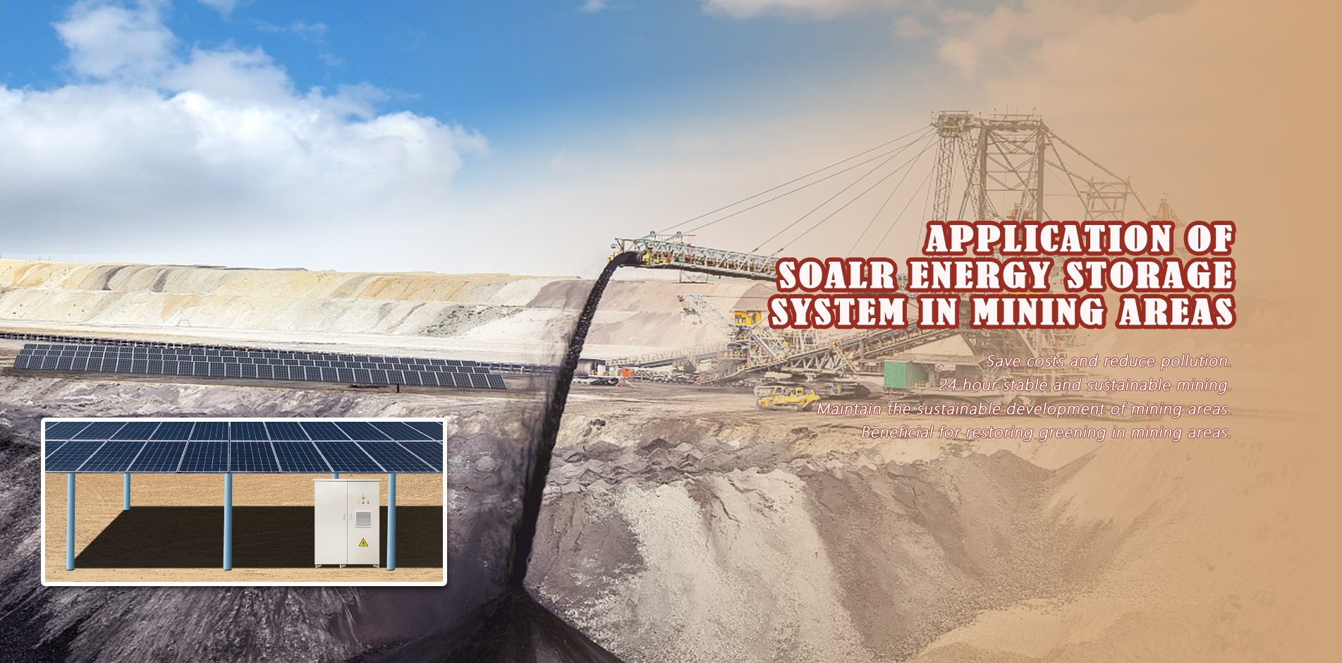 solar energy storage system in mining areas