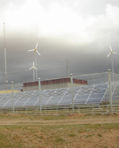 Wind-solar hybrid system in Xinjiang without electricity