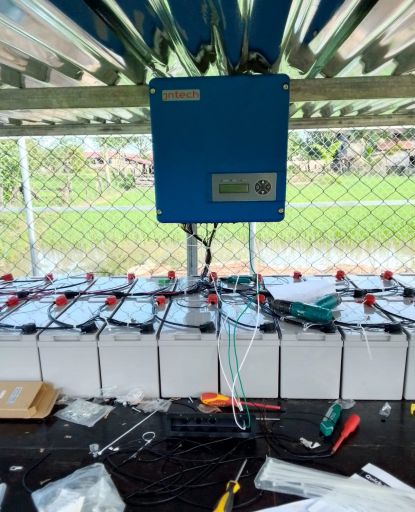 4kW/31.2kwh Energy Storage Pump System In Laos