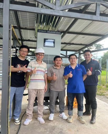 Solar Irrigation System + Energy Storage UN FAO Project in Laos