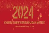 2024 Chinese New Year Holiday Notice