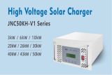What is a high-voltage solar charger?